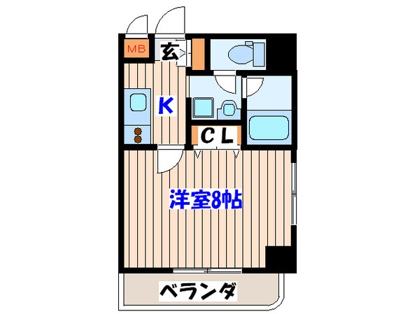 グラシアスはちまんの物件間取画像